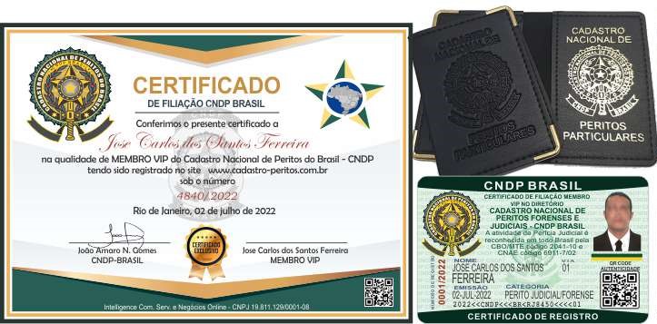 carteira de perito